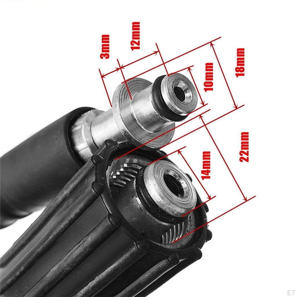 Шланг высокого давления для мойки 3200 PSI 160 бар, шланг для полива сада и газона, шланг для мойки автомобиля для
