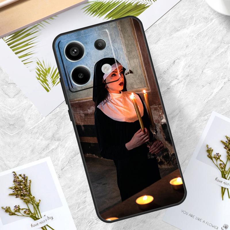 Sister Nun Case For Xiaomi Redmi Note 14 13 12 11 10 9 15 Pro Plus Redmi 13C 14C 15C 10C 12C 15 Cover