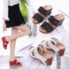 Women Shoes Sandals Peep Toe Ladies Shoes Comfortable Sandals Ladies Fish Mouth Wedge Shoes Casual Sandalias Mujer