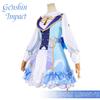 Game  Kamisato Ayaka Cosplay Costume Big Size Ayaka New Outfit Springbloom Missive Dress Hat Wig Halloween Costume