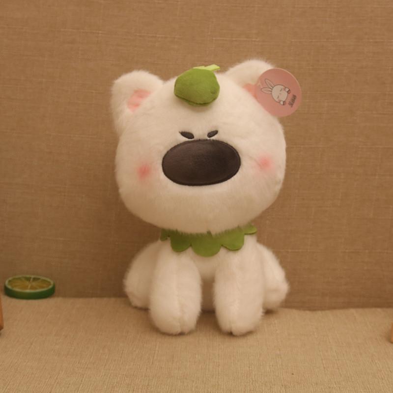 Nose Big Fruit Dog Plush Toys Cute Cartoon Girl Holiday Wedding Gifts Dolls
