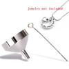 Ash Cremation Urn Family Memorial Jewelry Keepsake Memorial Funnel Fill Kit For Cremation Necklace