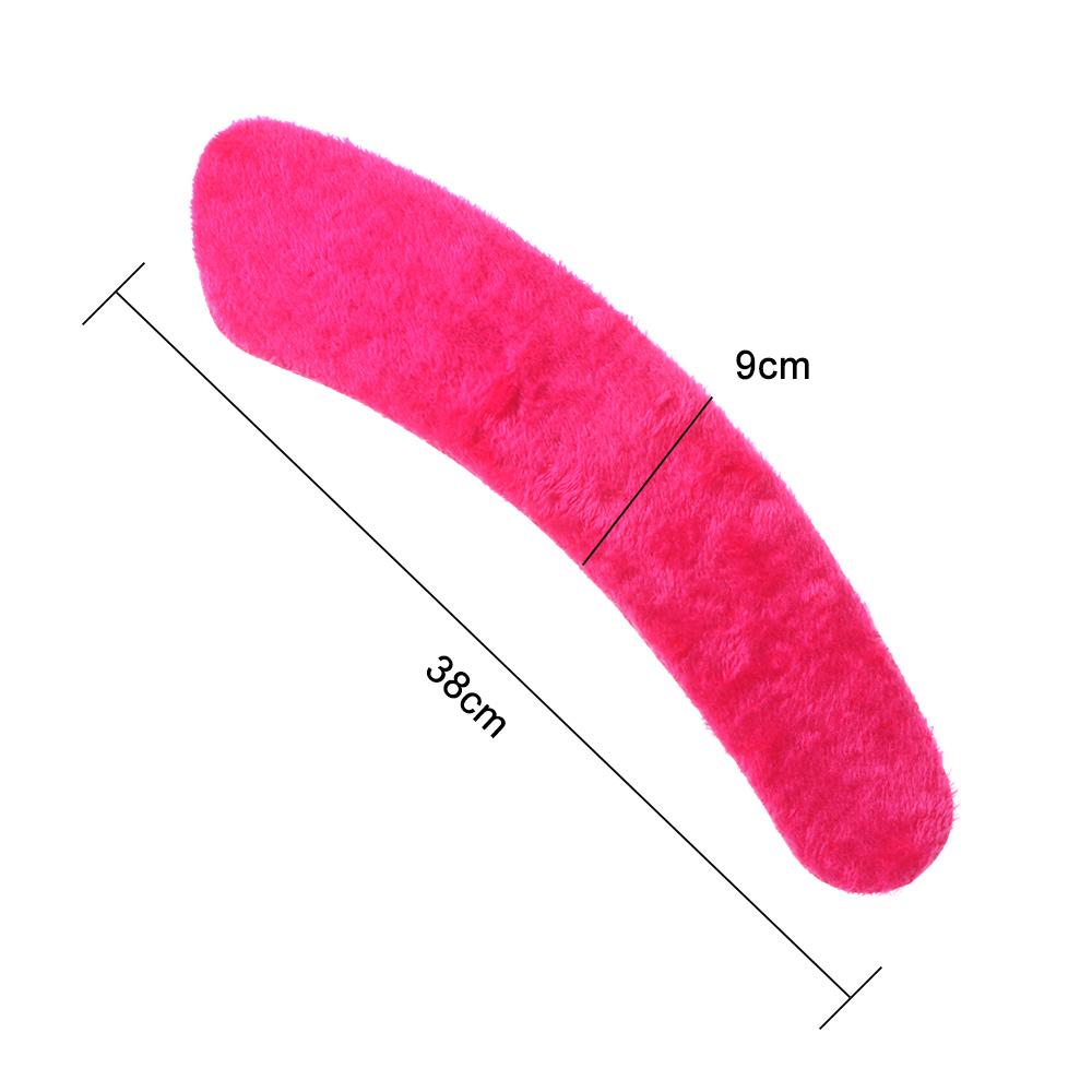 1Pair Portable Reusable Warm Plush Toilet Seat Filling Washable Bathroom Mat Seat Cover Health Sticky Pad Household Supplies
