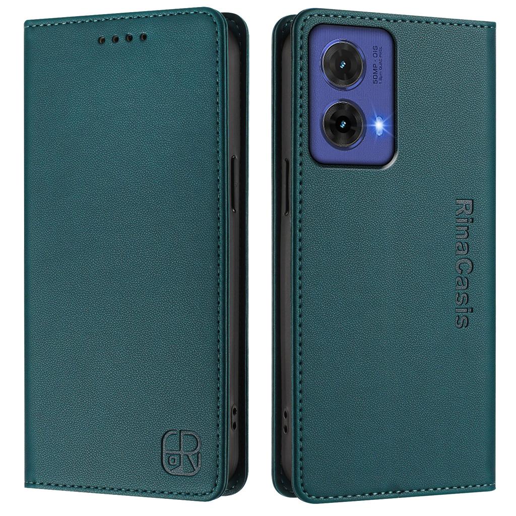 For Motorola Moto G60,G10,G20,G30,G Play,G Power,G Pure,G31,G41,G51,G62,G72...Premium PU Leather Wallet-Style Case,Shockproof & RFID-Blocking