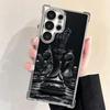 Competitive Chess Game Plating Phone Case For Samsung Galaxy S24 S25 FE S26 Edge S23 Ultra S22 S21 Plus S20 Anti-Fall Airabag Co