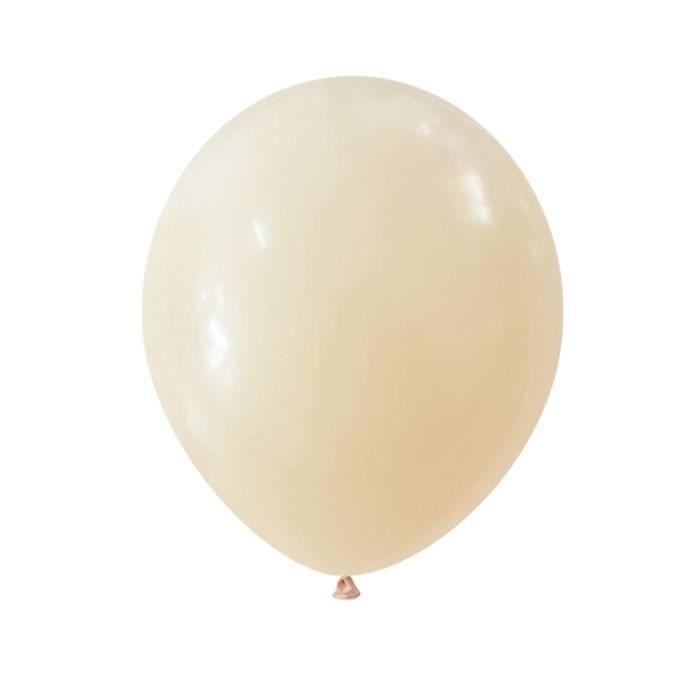 Kit de décoration de fête avec 99 ballons abricot et accessoires - Élégance et chic