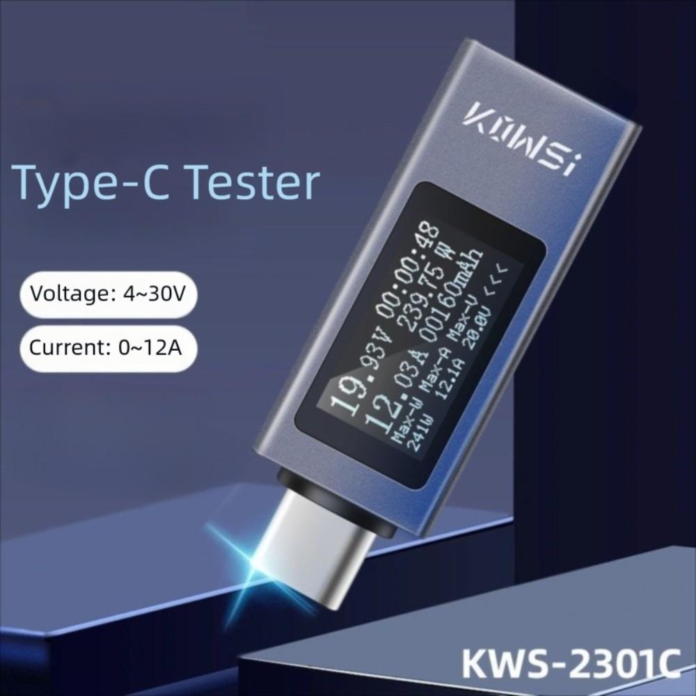 DC 4-30V Current Voltage Power Meter Multi-function Digital Voltmeter  DC Power Measurement