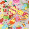 DIY Biscuits Snack Disposable Food Packaging Easter Candy Bag Cookie Packing Bag Happy Easter