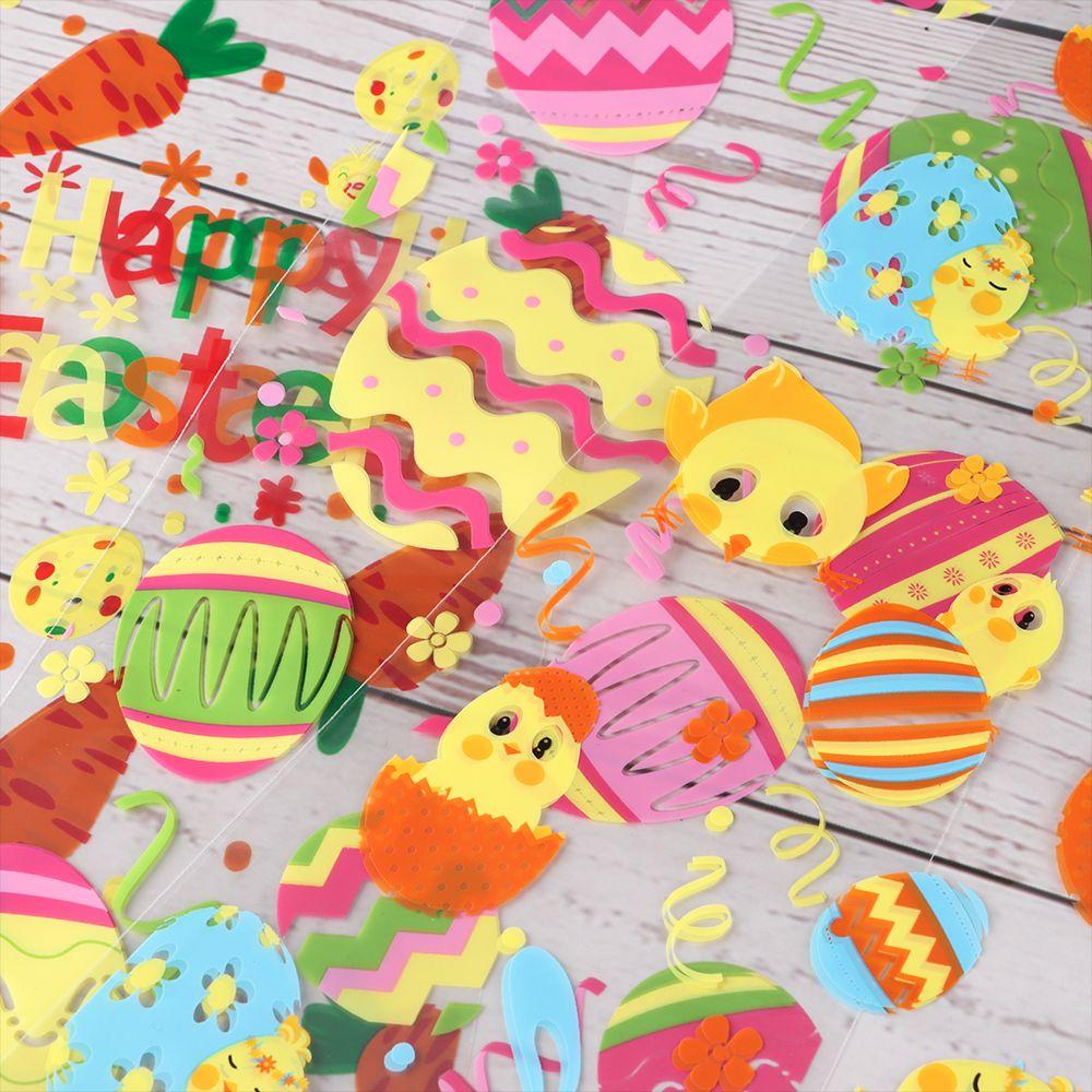 DIY Biscuits Snack Disposable Food Packaging Easter Candy Bag Cookie Packing Bag Happy Easter