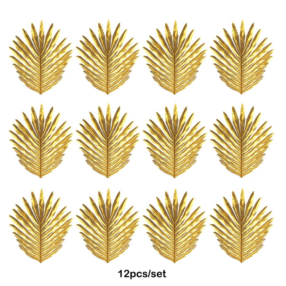 Искусственные тропические пальмовые листья Сафари Джунгли Украшения Гавайская вечеринка Луа Лист Домашний декор стола Свадьба День рождения Искусственные растения