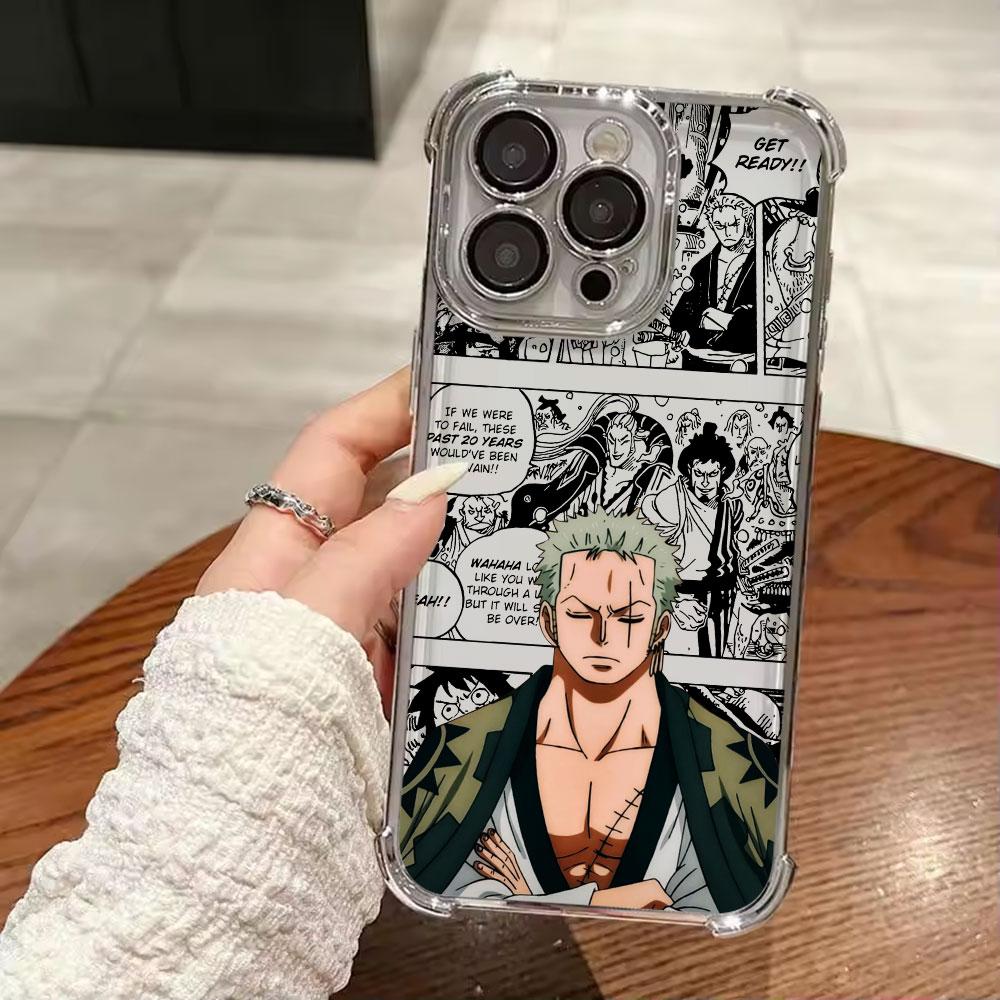 Аниме O-One Pieces Шанкс Мягкий Чехол Для iPhone 17 Pro 16 15 14 13 12 11 Pro Max Чехол 17 Plus 17E 16E 17Air Силиконовый Чехол для Телефона