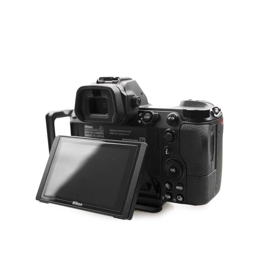 Kinokoo Metal Quick Release Plate Bracket for Nikon with Screws L-Shaped Z7/Z7II/Z6/Z6II 1/4" (NIKON Z7/Z6)