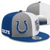 Style PCAFo/NFL Adjustable Snapback hat American-style flat-brim football cap baseball cap