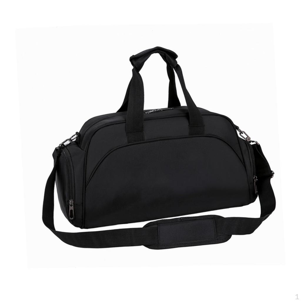 Travel Duffle Bag Gym Llarge Capacity Oxford with Shoes Compartment Sports Tote for Business