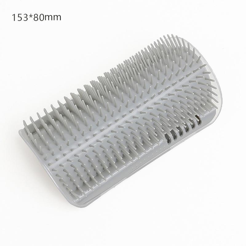 Durable Space-saving Design Pet Grooming Brush Wall Corner Pet Supplies Cat Massage Brush Rubbing Suitable Cat Scratching Device Supply