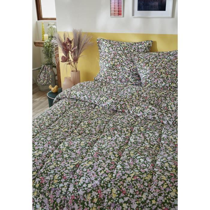 Couette imprimée - Myosotis - 240x260 cm - 100% Coton - 300-350 GSM - Lavable à 30° C
