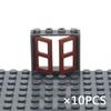 Нетоксичные Moc Кирпичи Ландшафтная Архитектура Двери И Окна Diy Интеллектуальный Блок Совместимый Со Всеми Брендами Сборные Частицы
