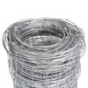 Garden Fence Galvanized Steel 50 x 1.25 m Silver