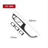 New Carbon Fiber Door Glass Switch Button Cover For 3 Series E90 2005-2012*