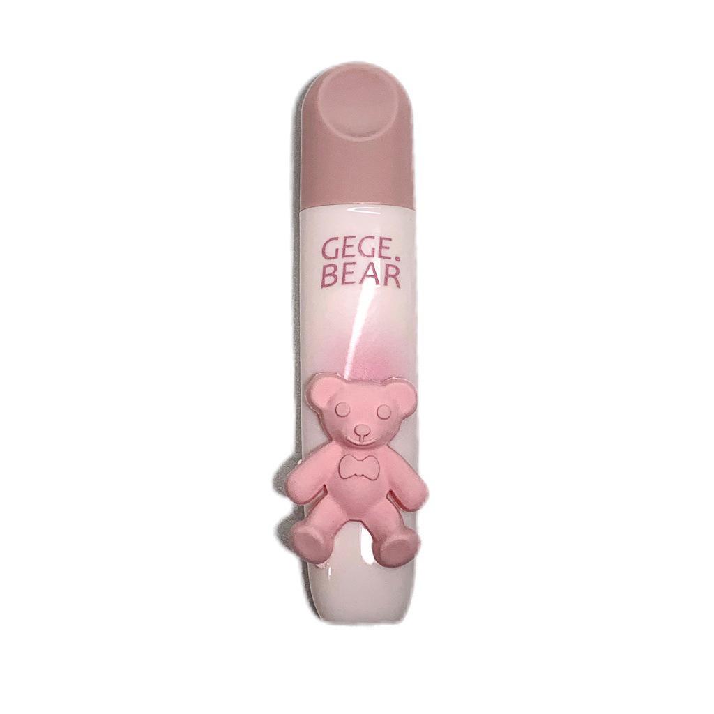 Gogo Bear Matte Lip Glaze – Soft Mist, Tender Color, No Makeup Look, Perfect for Student Parties