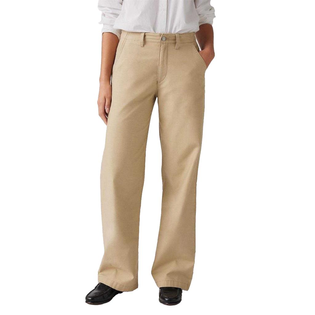 Levis Womens/Ladies 90s Straight Leg High Rise Chinos
