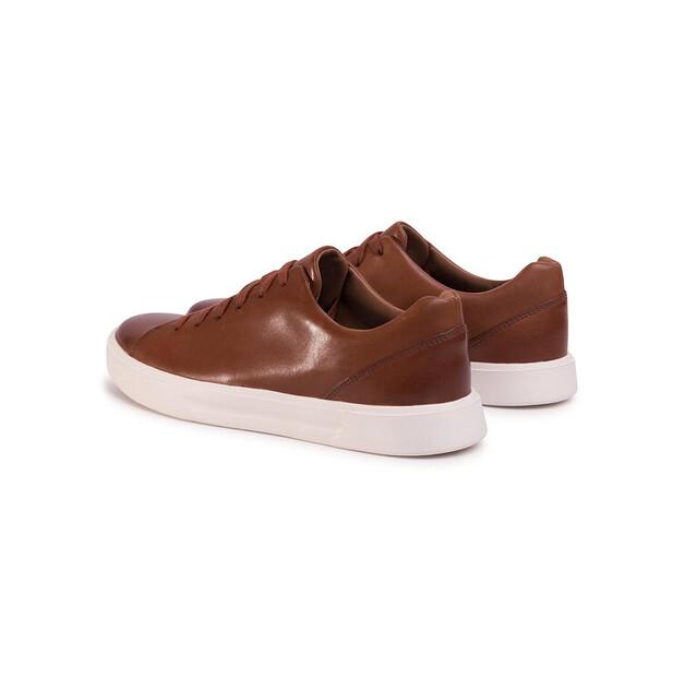 Мужские кроссовки Clarks Un costa lace 261486907 коричневые