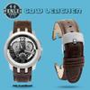 Оригинальный кожаный ремешок для часов Swatch YRS401/402/403 412G Изогнутый Вогнуто-Выпуклый Рожок Коровья кожа 21 мм Мужские Аксессуары для ремешков часов