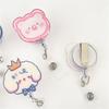 Chest Card Rabbit Students Name Card Holder Retractable Badge Reel ID Card Clips Nurse Badge Holder