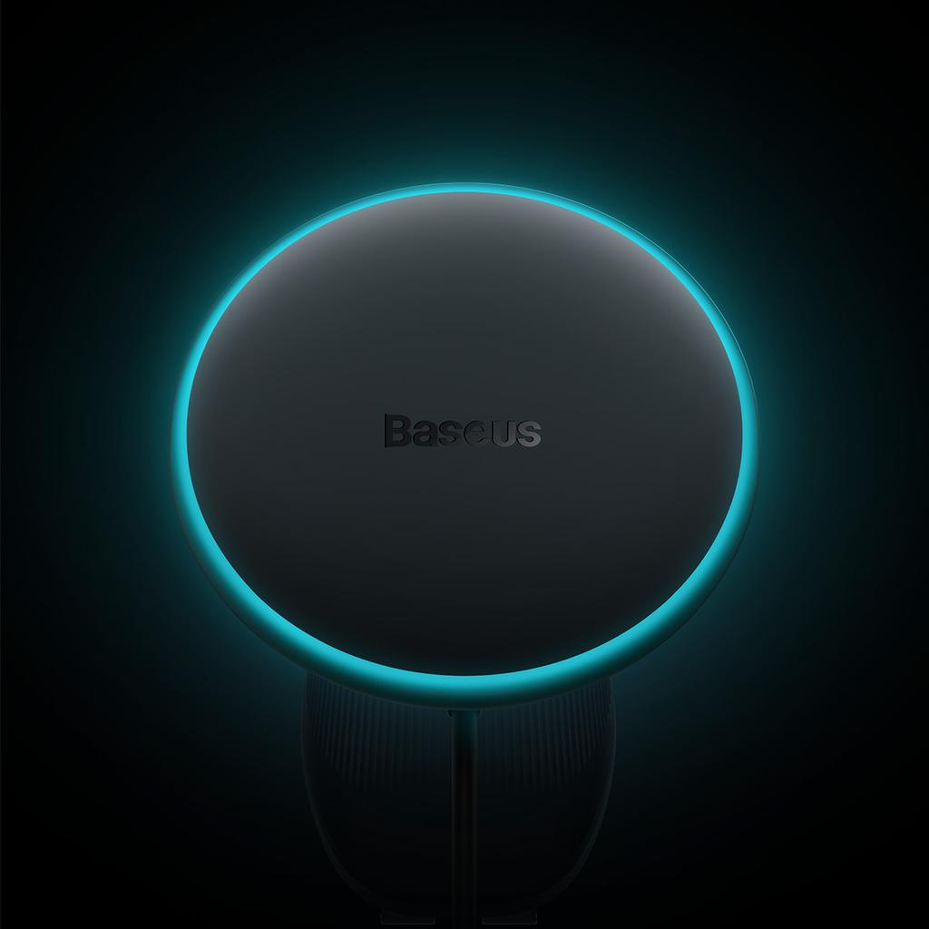 Baseus CW01 15W Fast Charging Wireless Car Mount for iPhone – Air Vent Compatible, Black