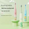 Cartoon Sonic Rechargeable Electric Toothbrush for Kids with Soft Bristles