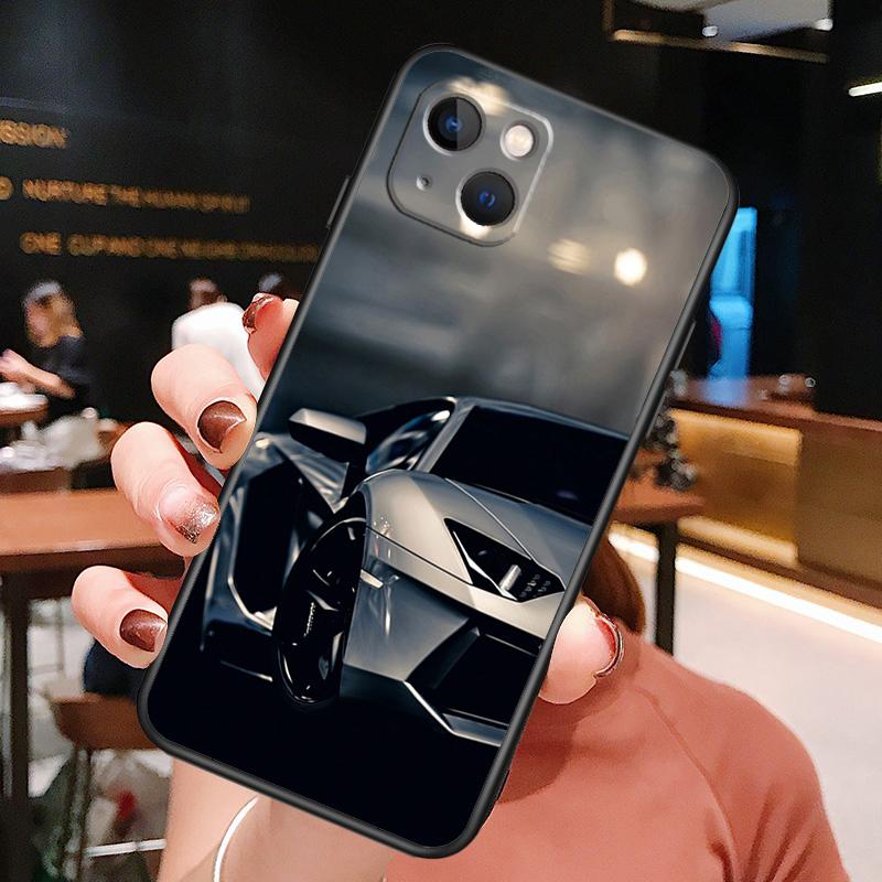 Sport Cars Male Men Phone Case For iPhone 16 Pro Max 15 14 12 11 13 Pro Max Plus 12 13 Mini XR 16e Funda Silione Cover