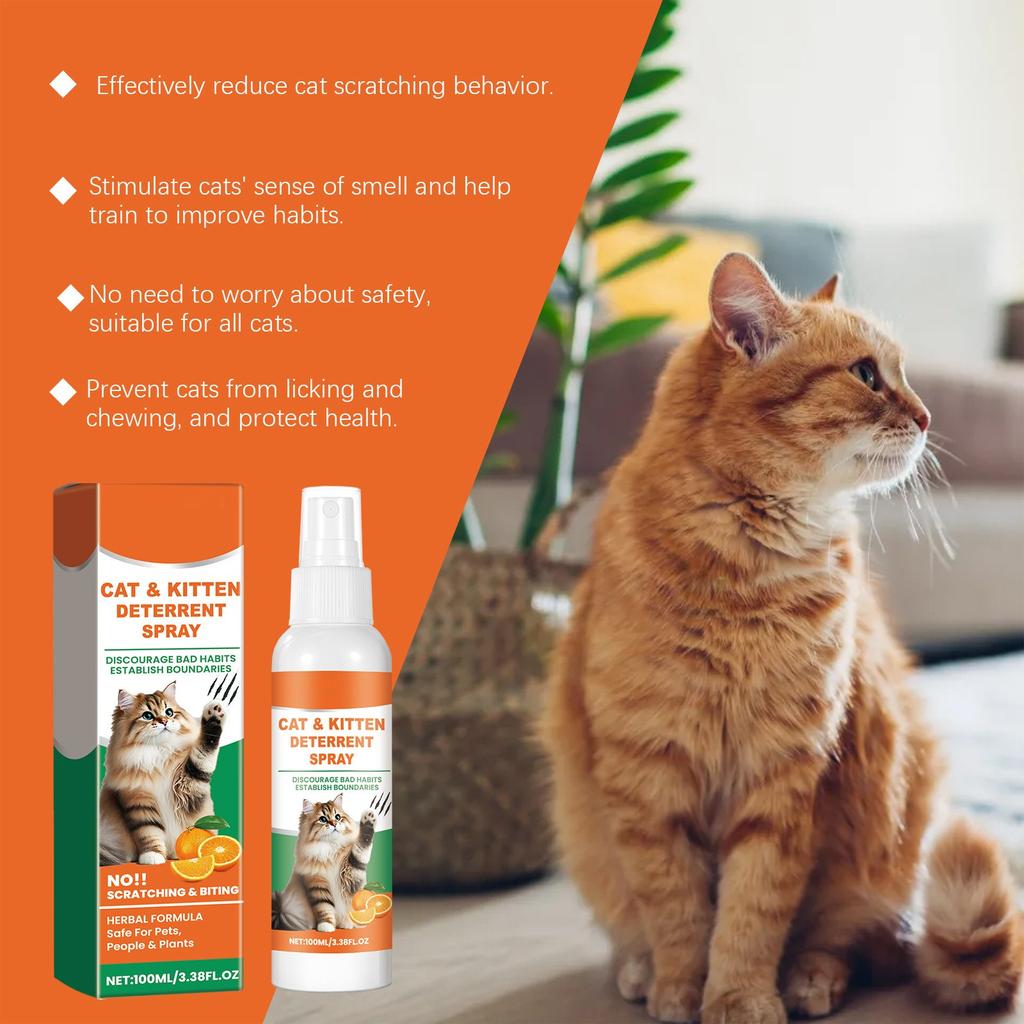Care Spray Mild Ingredients Reduce Cat Scratching And Chewing Household Protective Spray 100ml