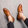 Wedding Shoes For Men Slip On Loafers Trend Tassels Leather Shoes Male Men’s Dress Shoes Business Shoes Men British Style Formal Leather