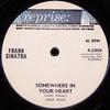 7-дюймовая пластинка Фрэнк Синатра Somewhere In Your Heart R23028 Reprise Records UK Поп Б/у