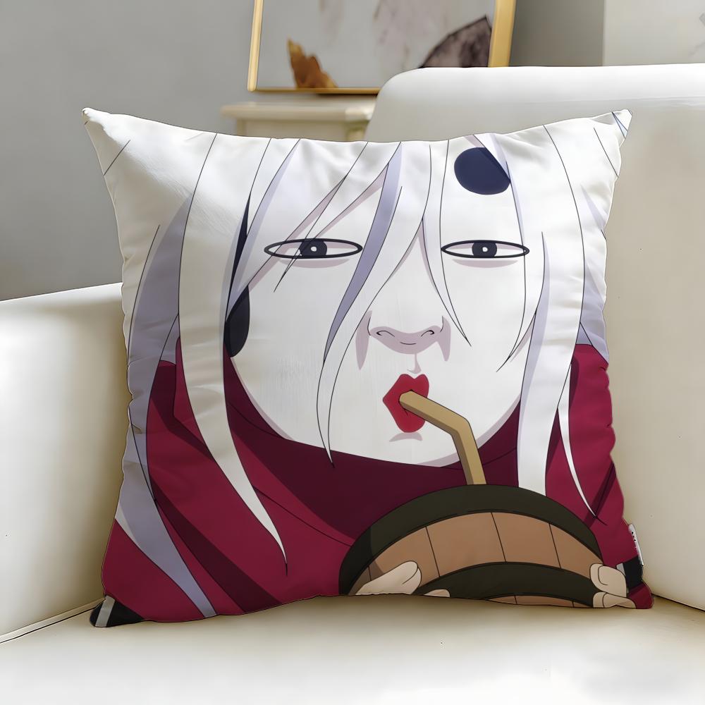 anime Plunderer Cushion Cover Soft  EasyWash Pillow Case  Versatile for Couch Bed Travel and Office