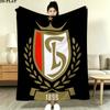 Standard De Lige Print Flannel Blanket, High Quality Comfortable for All Seasons, Home Decor, Warmth and Comfort, Perfect for Christmas Gifts