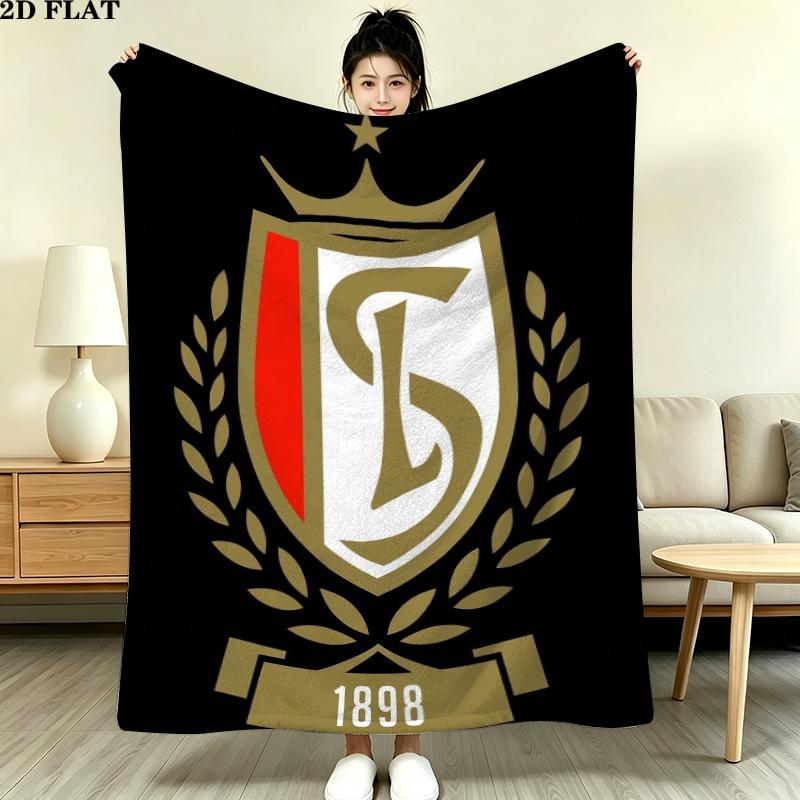 Standard De Lige Print Flannel Blanket, High quality Comfortable for All Seasons, Home Decor, Warmth and Comfort, Perfect for Christmas Gifts