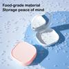 Sanrio Hello Kitty Melody Retainer Case With Mirror Mouth Guard Case Fake Teeth Denture Storage Box Dental Aligner Container
