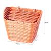 New Plastic Electric Bike Basket 3 Colors Waterproof D-shaped Baskets Rainproof 2 Styles Bicycle Wicker Cycling Accessories
