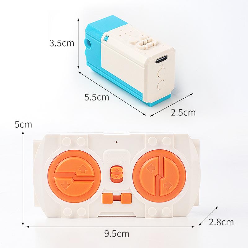 Совместимые с Lego MOC Технические детали: Мотор Power Group XL и литиевая батарея