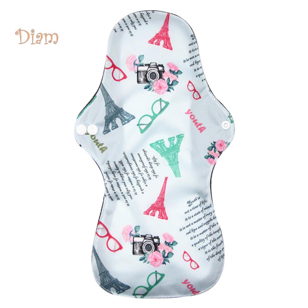 Супер-магазин красоты, менструальные прокладки из бамбукового хлопка, многоразовые, моющиеся, гигиенические