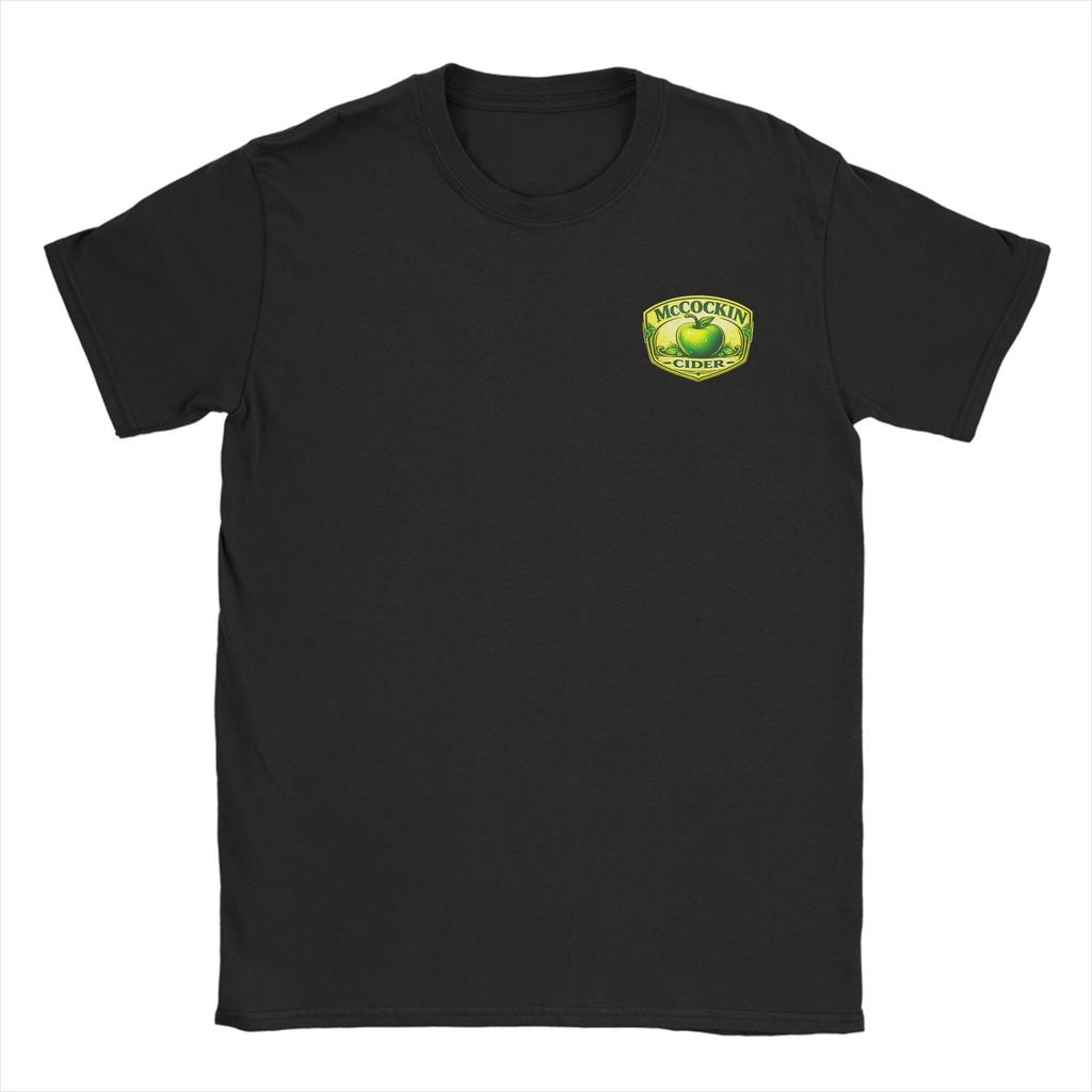 Unisex TShirt Mccockin Cider Funny St Patricks Day Fashion Cotton Tees Short Sleeve Ireland Drinking T Shirts Crew Neck Clothing