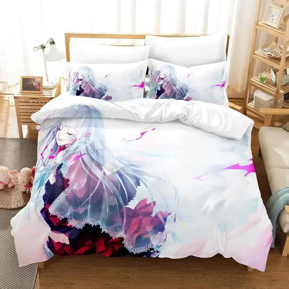Аниме K project Микото Суо Нет крови! Без косточки! Никакого пепла! Комплект постельного белья Односпальный Полуторный Двуспальный Кинг-сайз Комплект для кровати Взрослый Детский Спальня