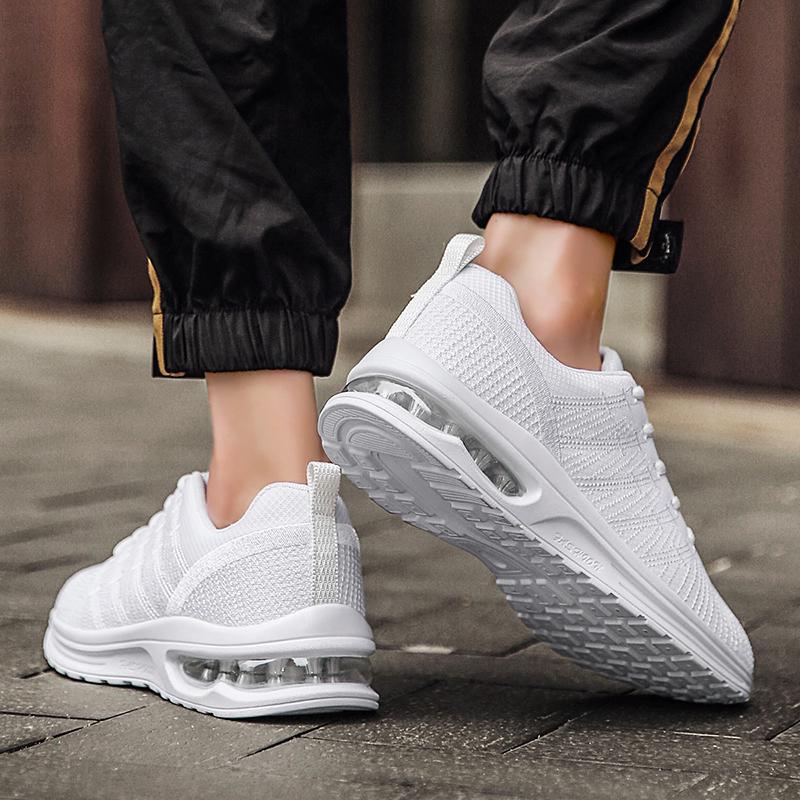 Leisure Air Cushion Shoes Men Women Casual Sneakers Breathable Couple Shoes Comfortable Mesh Walking Sneakers Zapatillas Hombre