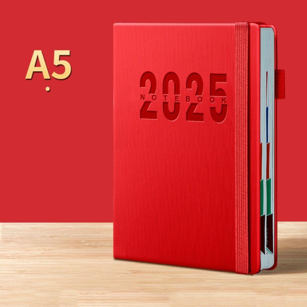 Планировщик расписания A5, ежедневник, портативный ежедневник на 2025 год, книга для студентов