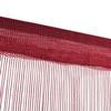 VidaXL String Curtain 2 Pcs 140 X 250 Cm Bordeaux