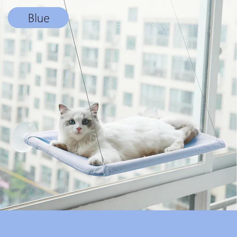 Cat Hammock Cute Hanging Beds Comfortable Sunny Seat Window Mount Pet Product Soft Pet Shelf Supplies Detachable Bearing 20kg