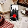 Ретро виниловый чехол для телефона Samsung S25, S24, S21, S22, S23, S30, Ultra, S20, Plus, Fe, Мягкий силиконовый черный чехол