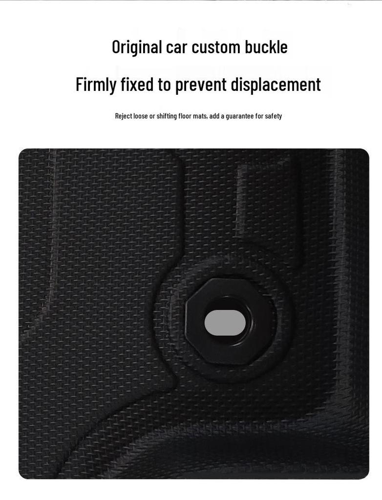 Коврики TPE для пола и багажника Toyota Harrier с правым рулем (2020-2024 гг.) - Водонепроницаемая, износостойкая накладка на спинку