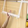 Storage Storage Hooks 6 Hooks Door Hanger Hook Hanging Rack Storage Holder Coat Hat Towel Hanger